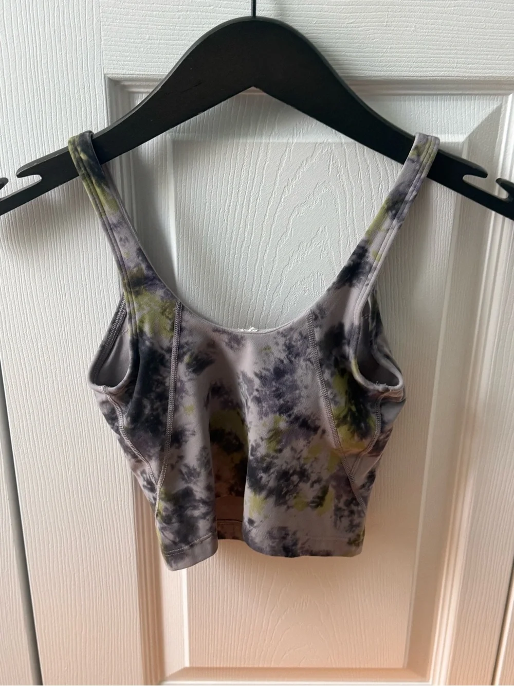 Lululemon Align Tank Top in Radial Tie Dye Mauve Grey Multi